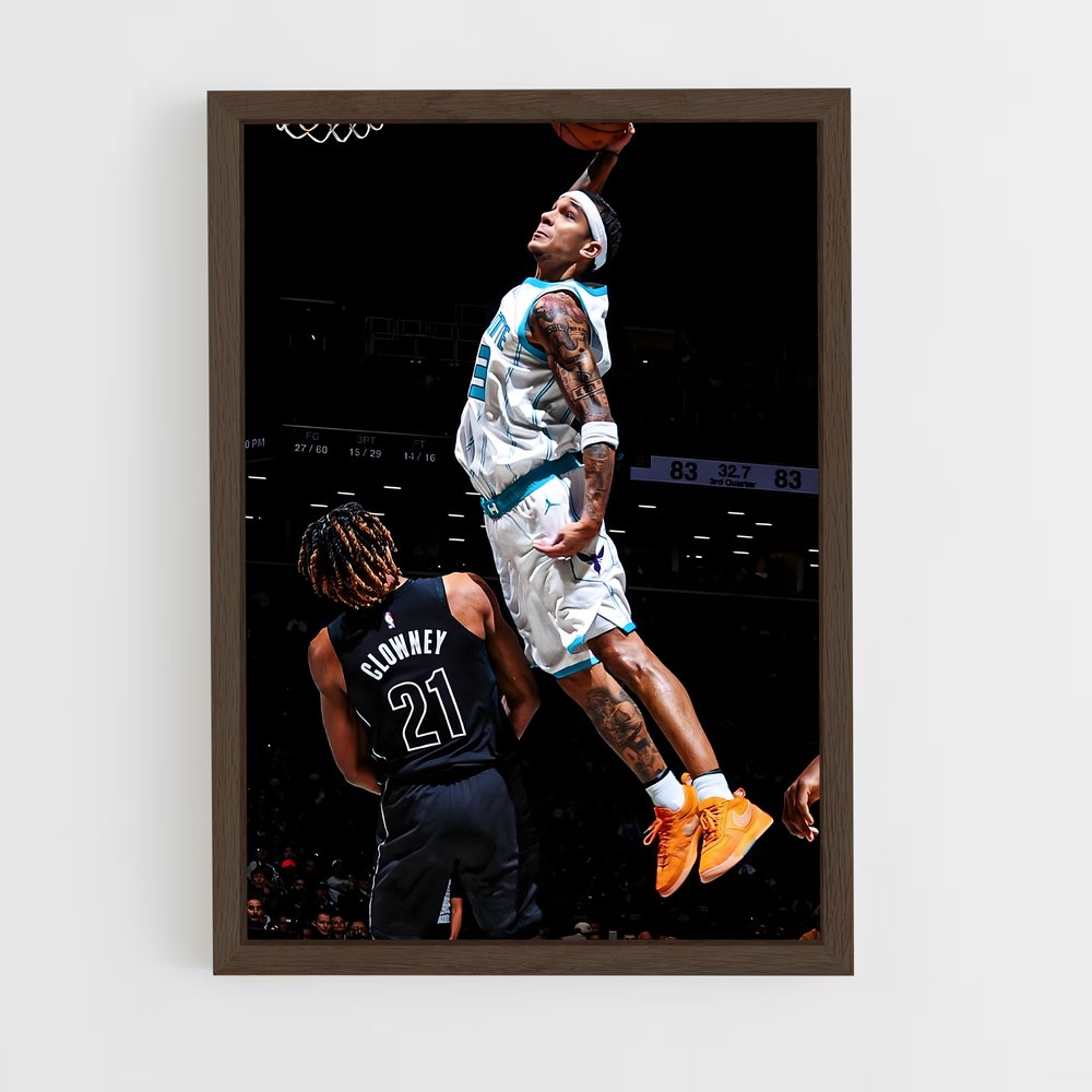 Poster Dunker Étoile – affiche Basketball (vue 5)